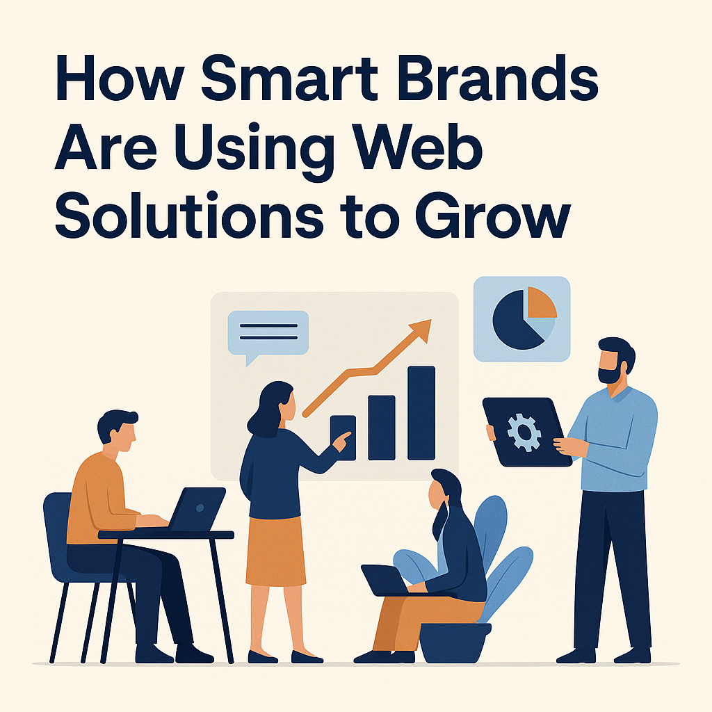 using web solutions to grow